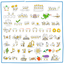 Load image into Gallery viewer, Part 13) 50 Yellow Stick-Figures Bundle #601-#650
